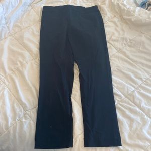 Soft surroundings black capri pants